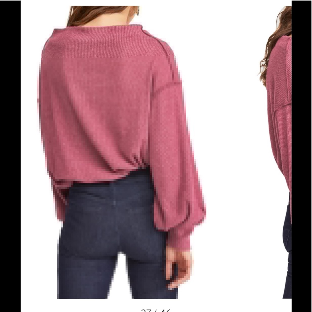 NWT We The Free Main Squeeze Hacci Top - Picture 6 of 13